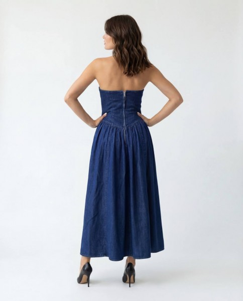 Женское Джинсовое Платье Fame