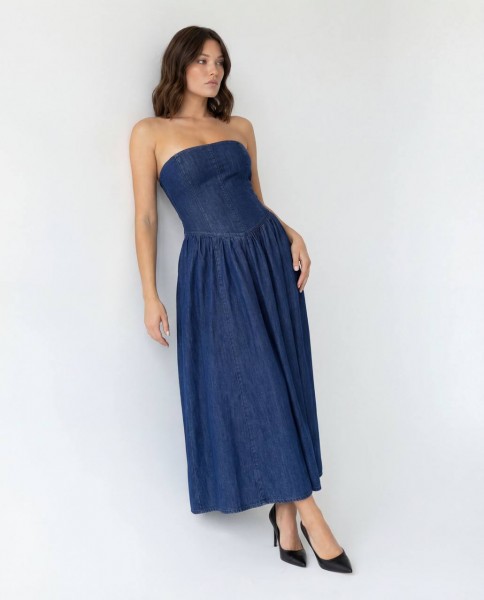 Женское Джинсовое Платье Fame