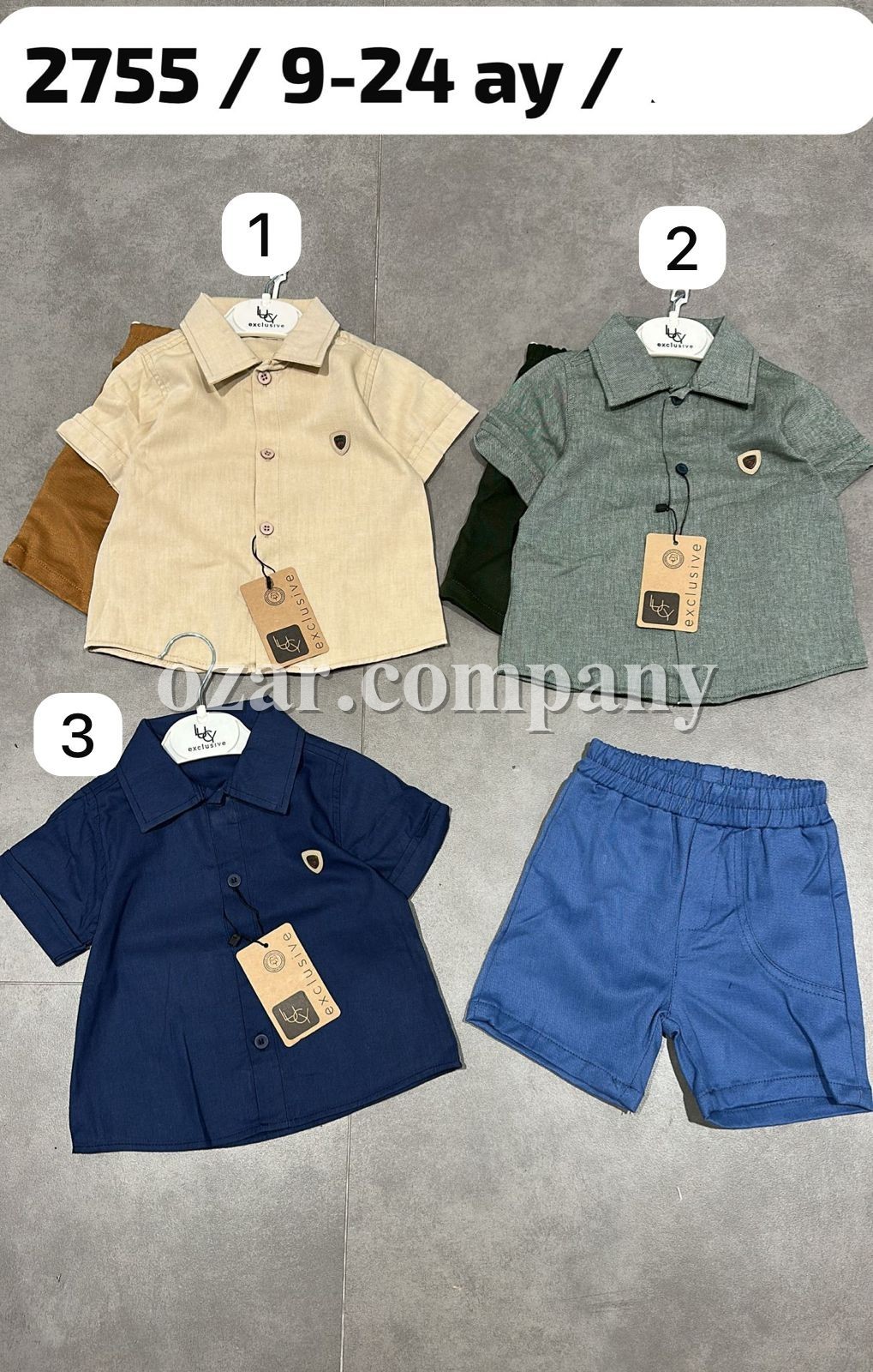 Костюм Тройка Для Мальчика Lucy (9-12-18-24мес.)