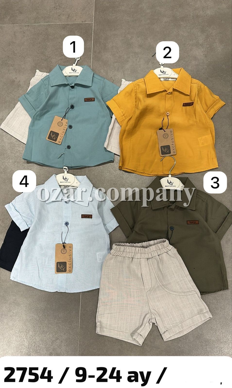 Костюм Тройка Для Мальчика Lucy (9-12-18-24мес.)