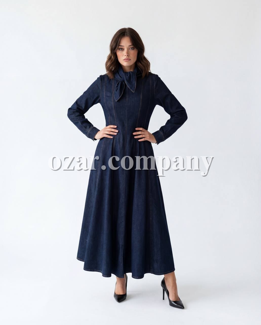 Женское Джинсовое Платье Fame