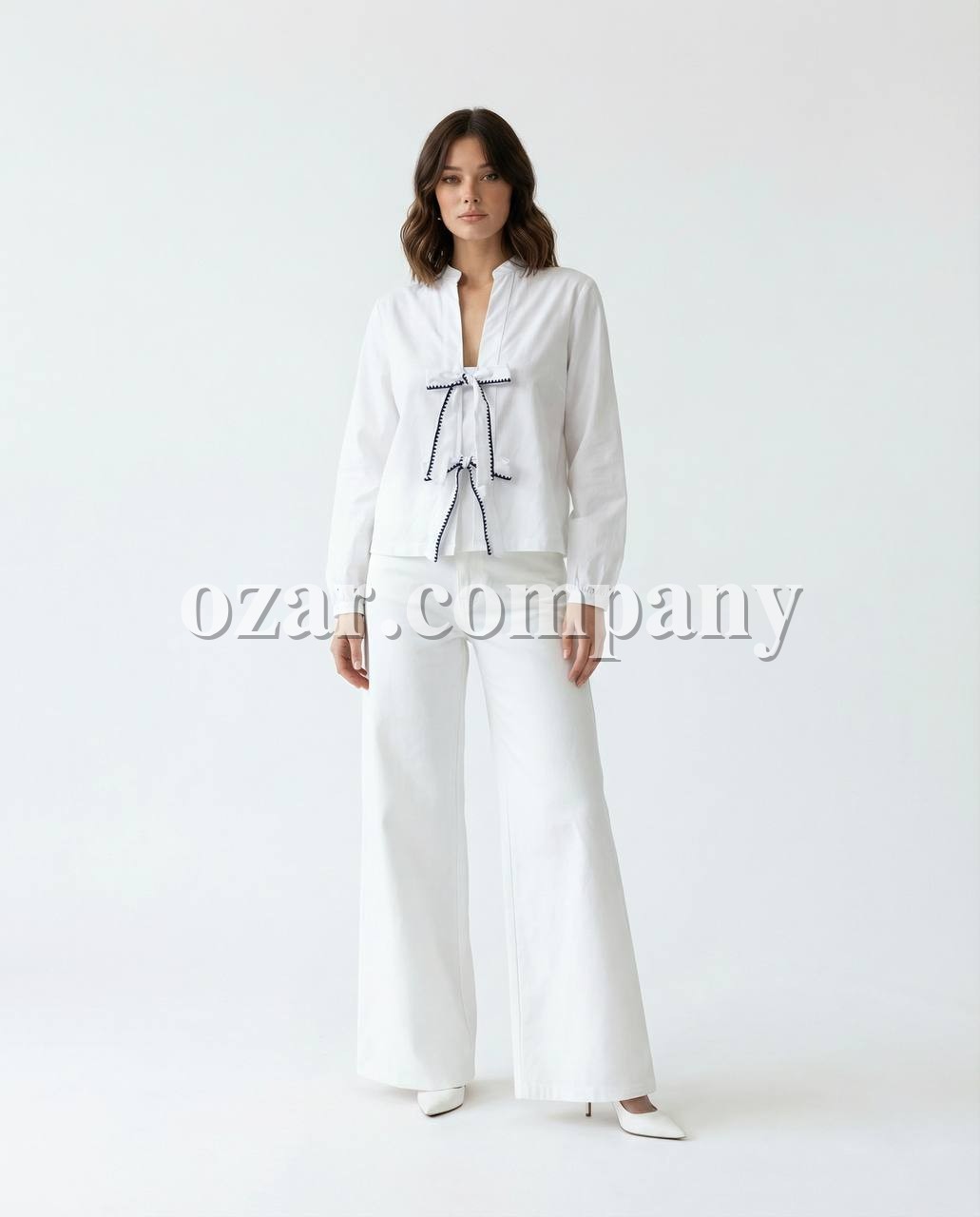 Женское Рубашка Fame