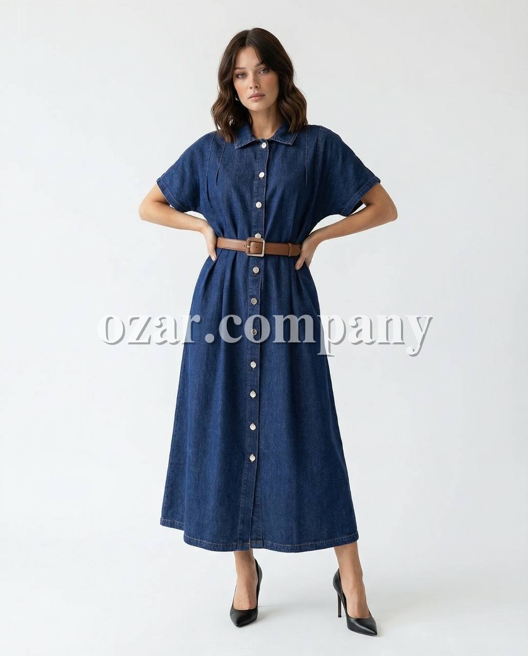 Женский Джинсовый Сарафан Fame