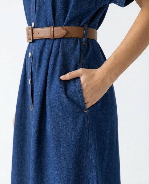 Женский Джинсовый Сарафан Fame