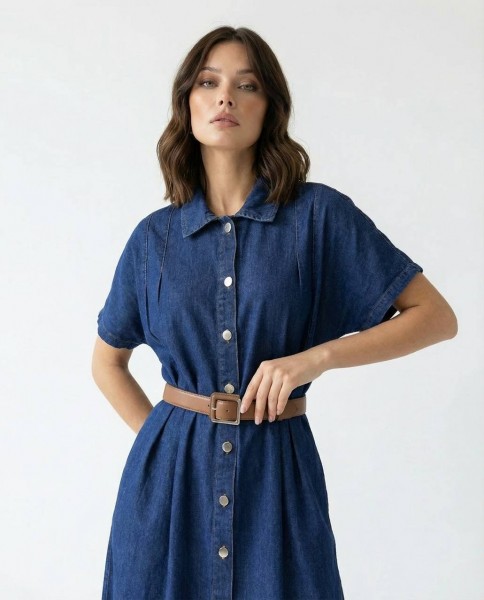 Женский Джинсовый Сарафан Fame