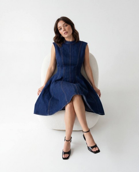 Женское Джинсовое Платье Fame