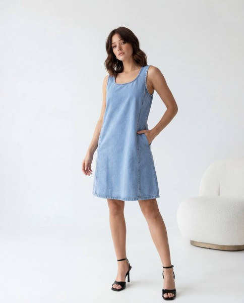 Женское Джинсовое Платье Fame