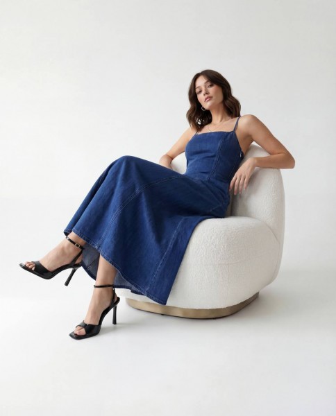 Женское Джинсовое Платье Fame