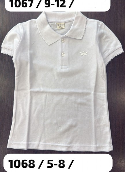 Школьная Футболка Для Девочки Mena (5-6-7-8лет) 