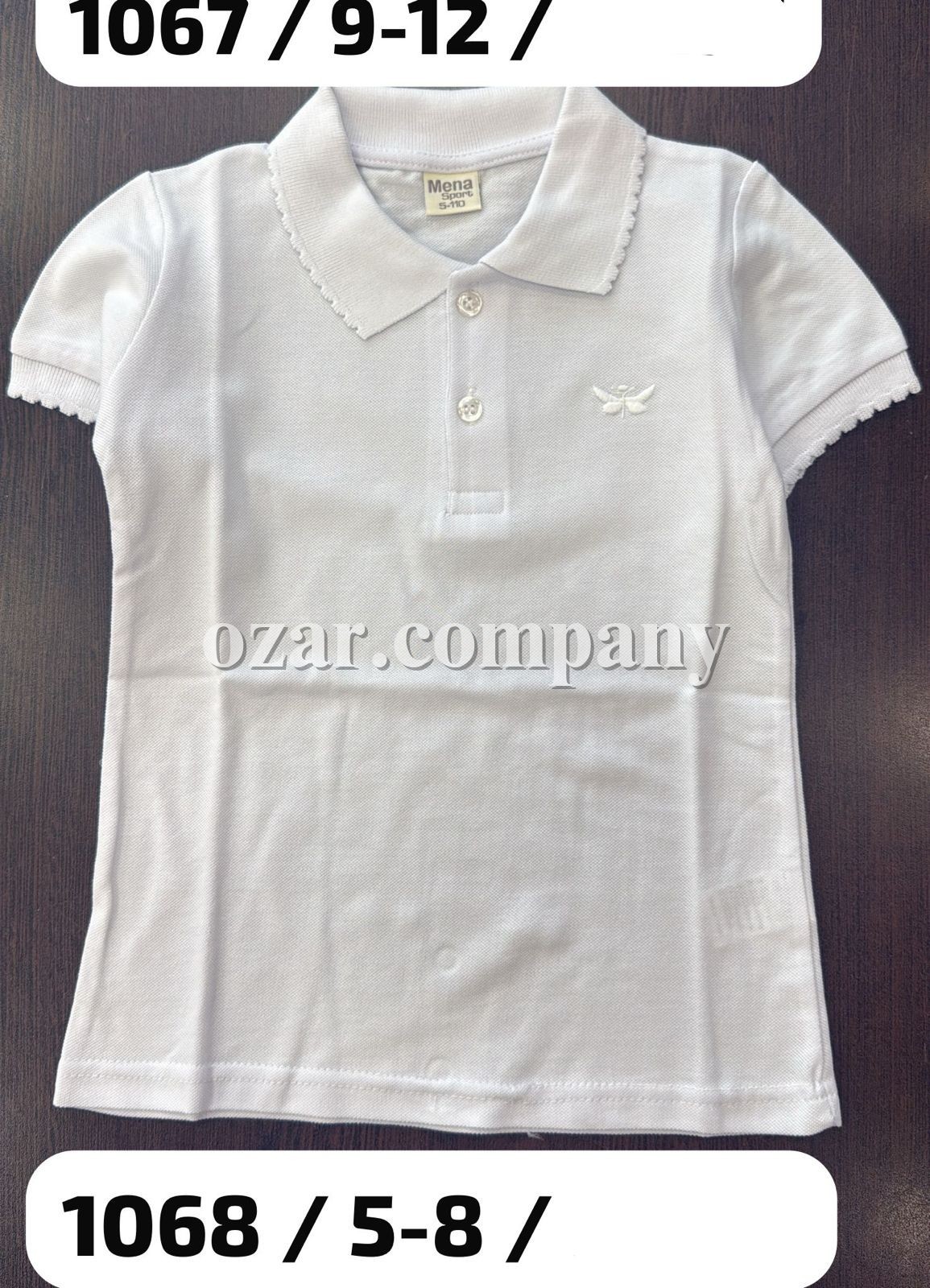 Школьная Футболка Для Девочки Mena (9-10-11-12лет) 