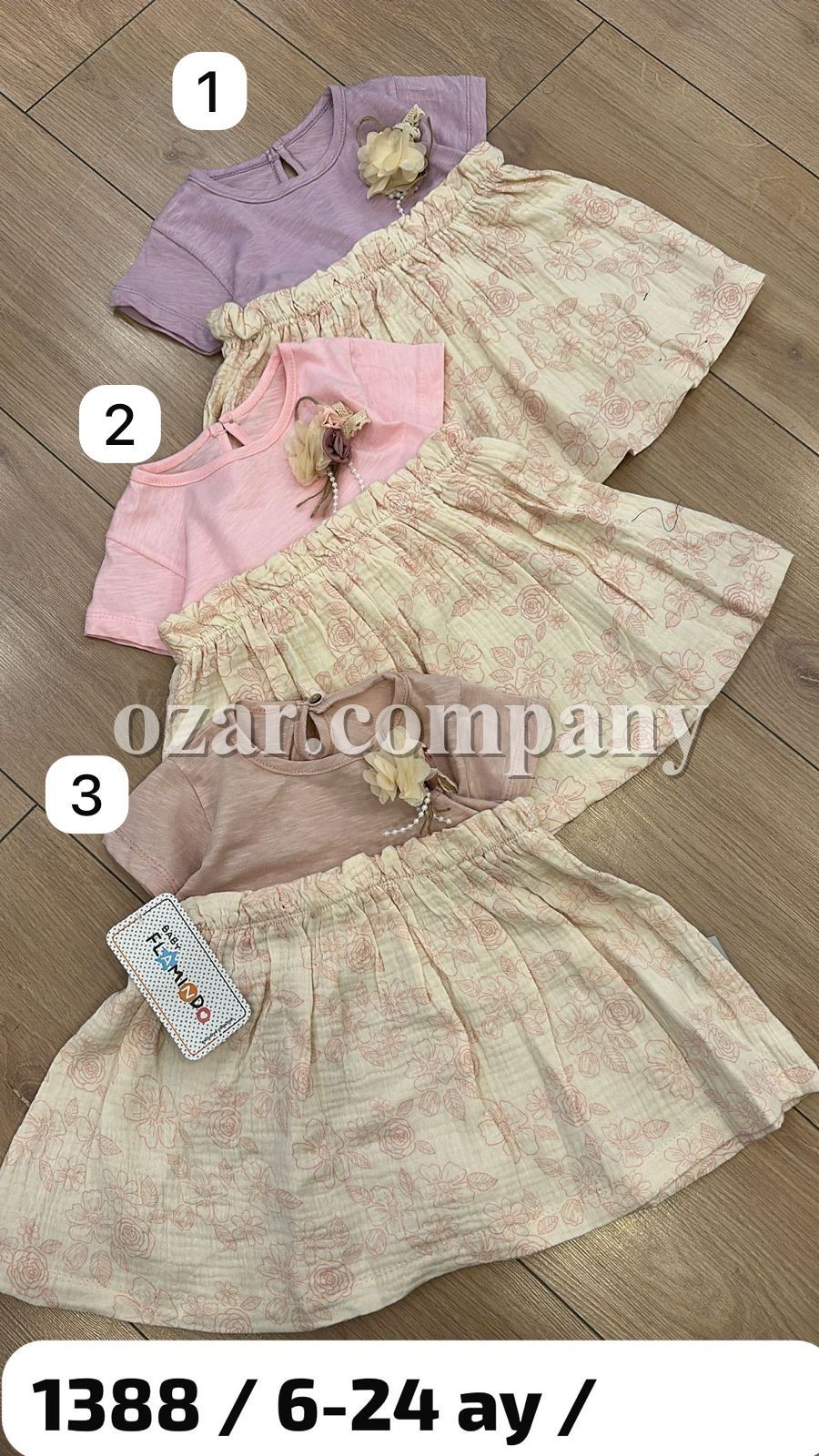 Платье Для Девочки Flamindo (6-12-18-24мес.)