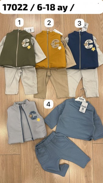 Костюм Тройка Для Мальчика Favo (6-9-12-18мес.) 