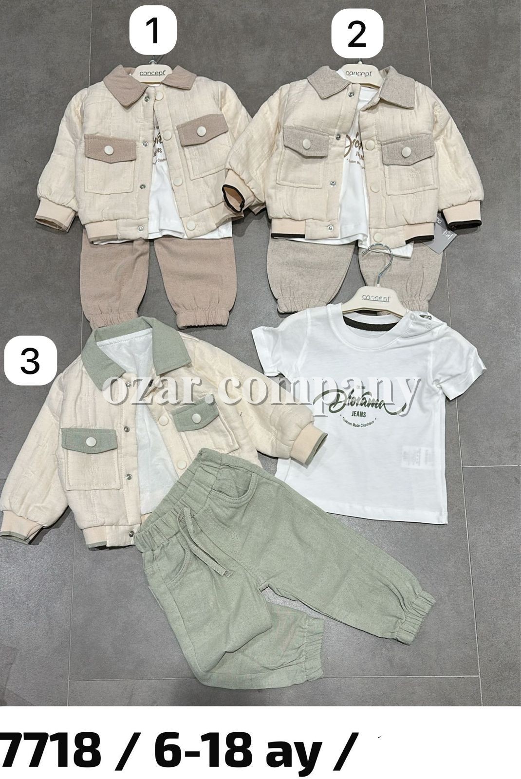 Костюм Тройка Для Мальчика Concept (6-9-12-18мес.)