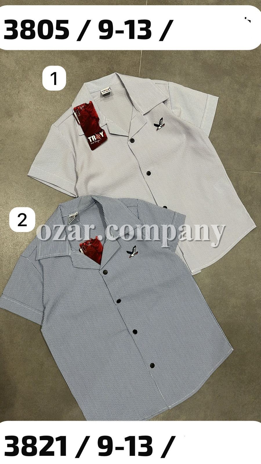 Рубашка Для Мальчика Troy (9-10-11-12-13лет) 