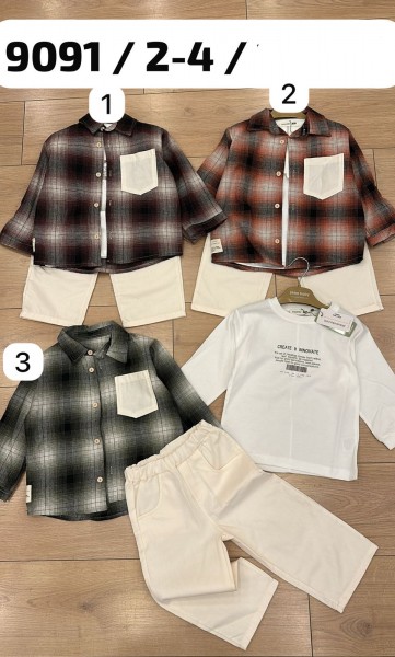 Костюм Тройка Для Мальчика Jikko Baby (2-3-4лет) 