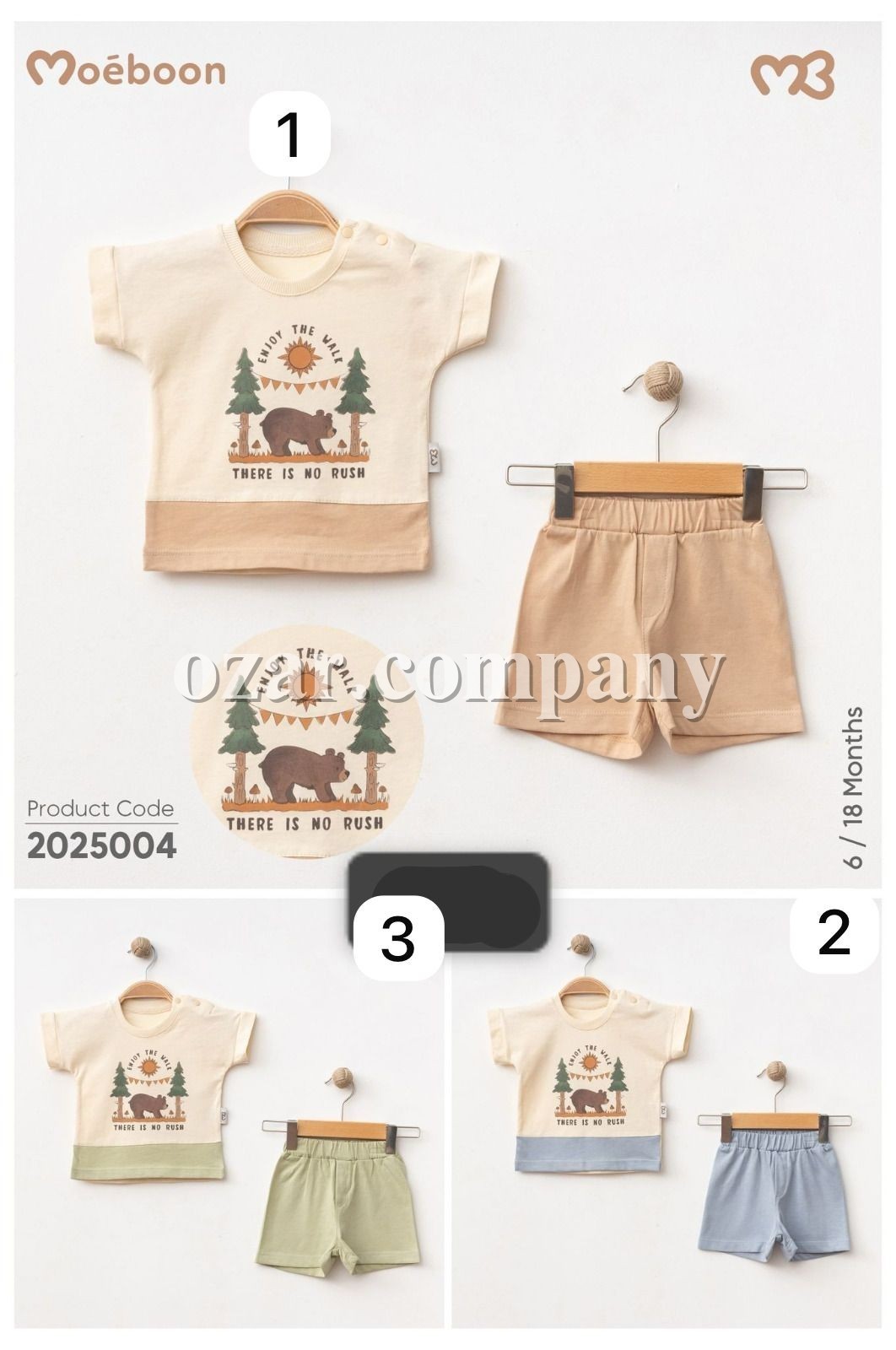 Костюм Для Мальчика Moeboon (6-9-12-18мес.)