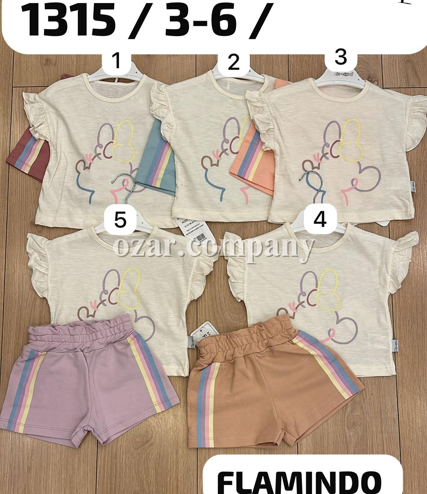 Костюм Для Девочки Flamindo (3-4-5-6лет) 