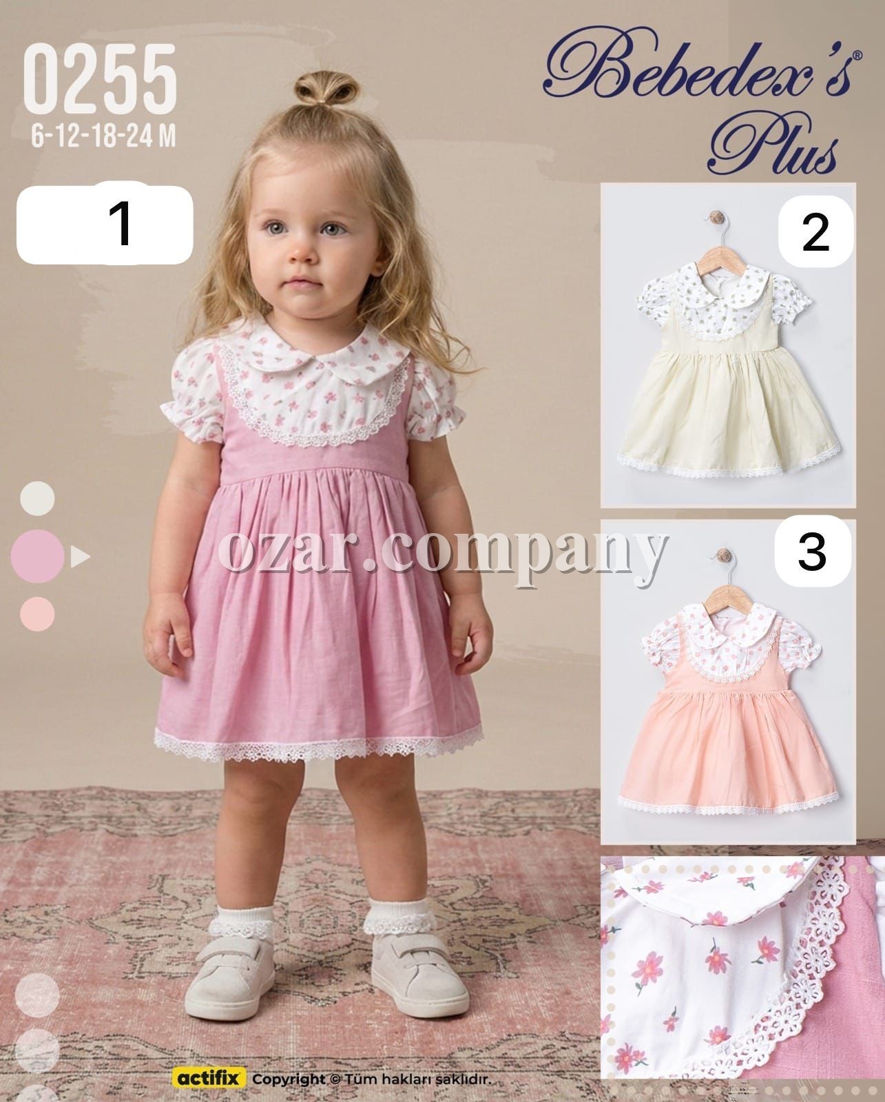 Платье Для Девочки Bebedexs (6-12-18-24мес.)