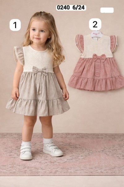 Платье Для Девочки Bebedexs (6-12-18-24мес.)