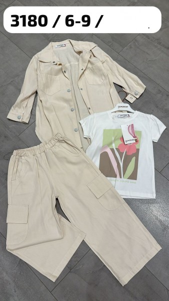 Костюм Тройка Для Девочки Gamzelim (6-7-8-9лет) 