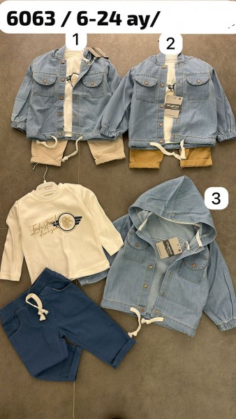 Костюм Тройка Для Мальчика Oryeda (6-12-18-24мес.)