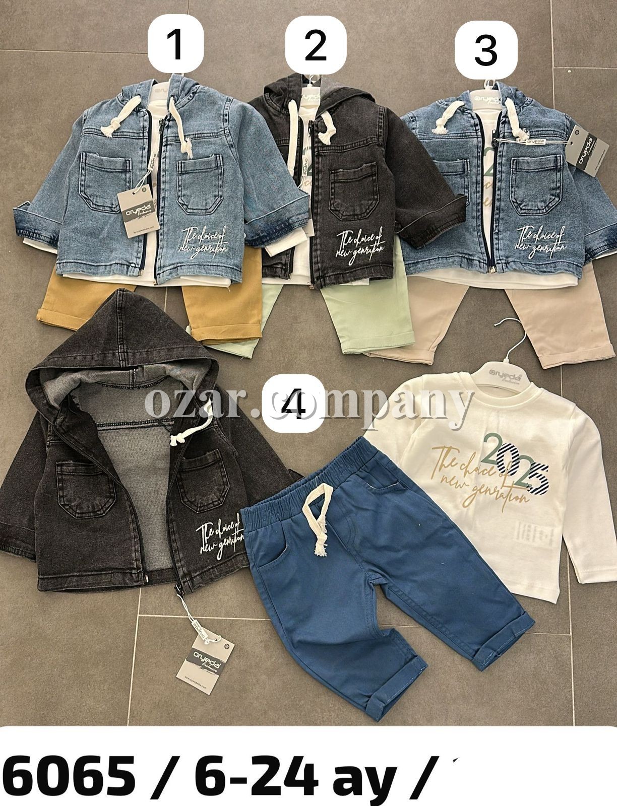 Костюм Тройка Для Мальчика Oryeda (6-12-18-24мес.)