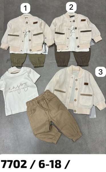 Костюм Тройка Для Мальчика Concept (6-9-12-18мес.)