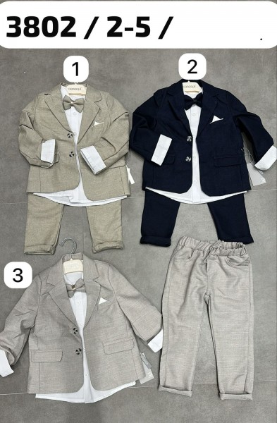 Костюм Тройка Для Мальчика Concept (2-3-4-5лет)