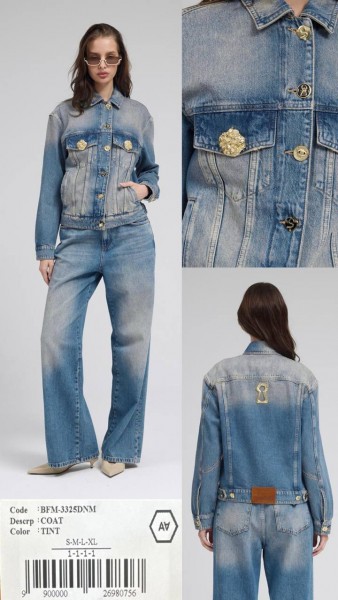 Женский Джинсовый Жакет A.M.N.