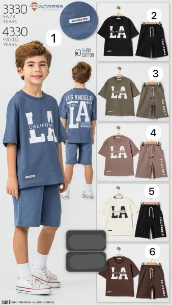 Костюм Для Мальчика New Adress (5-6-7-8лет) 