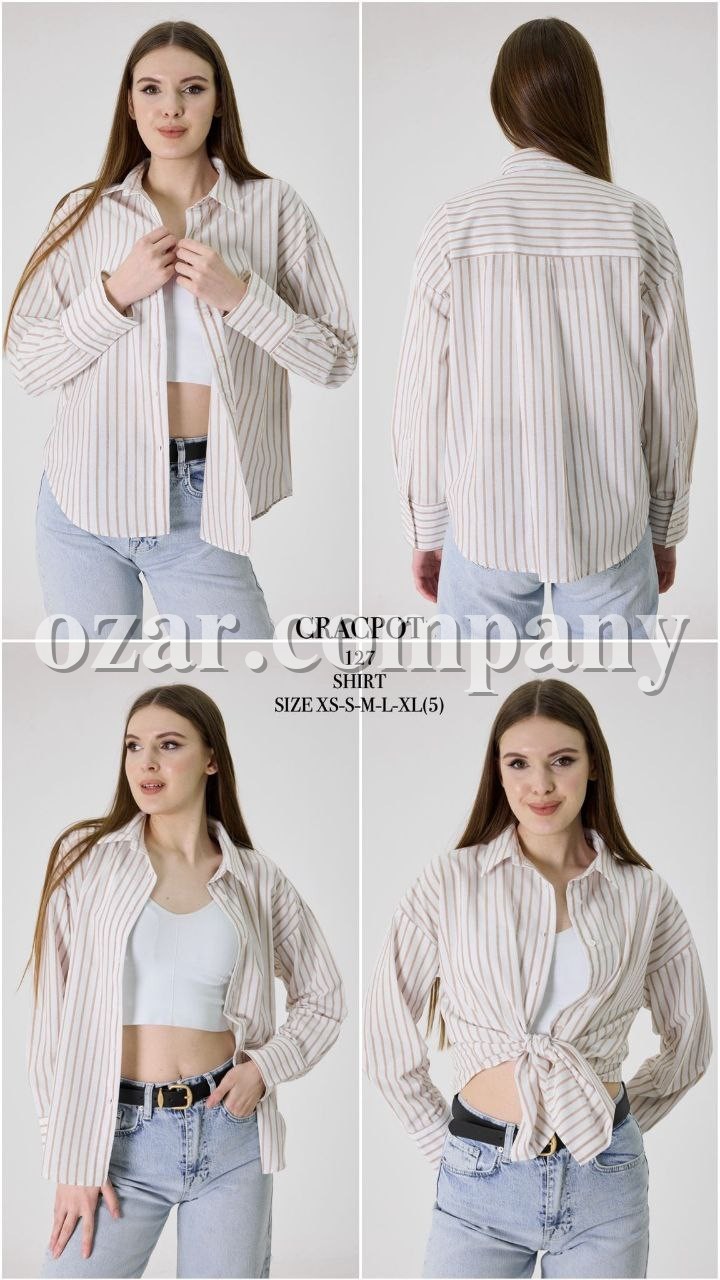 Женская Рубашка Cracpot 