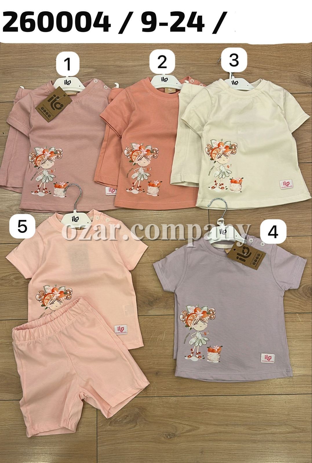 Костюм Для Девочки ILO (9-12-18-24мес.)