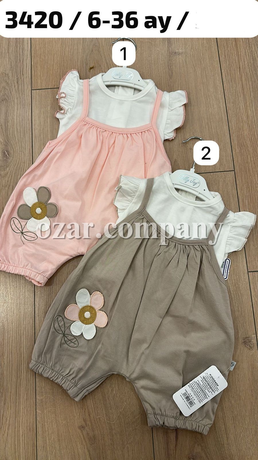 Песочник Для Девочки Jolly Joy (6-9/9-12/18-24/24-36мес.)