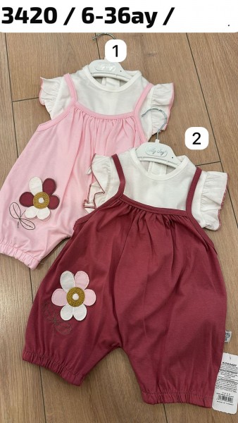 Песочник Для Девочки Jolly Joy (6-9/9-12/18-24/24-36мес.)