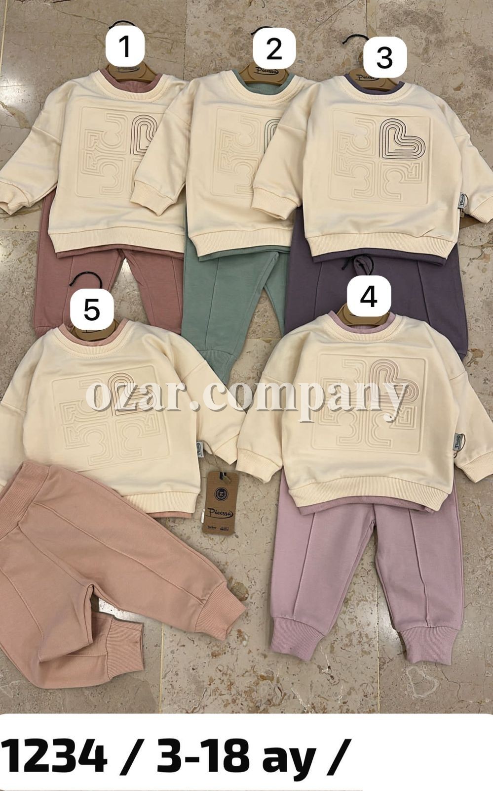 Костюм Для Девочки Picossa (3-6/6-9/9-12/12-18мес.)