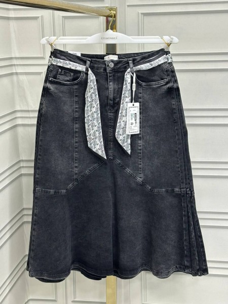Женская Джинсовая Юбка Eva Enrica (Большие размеры)