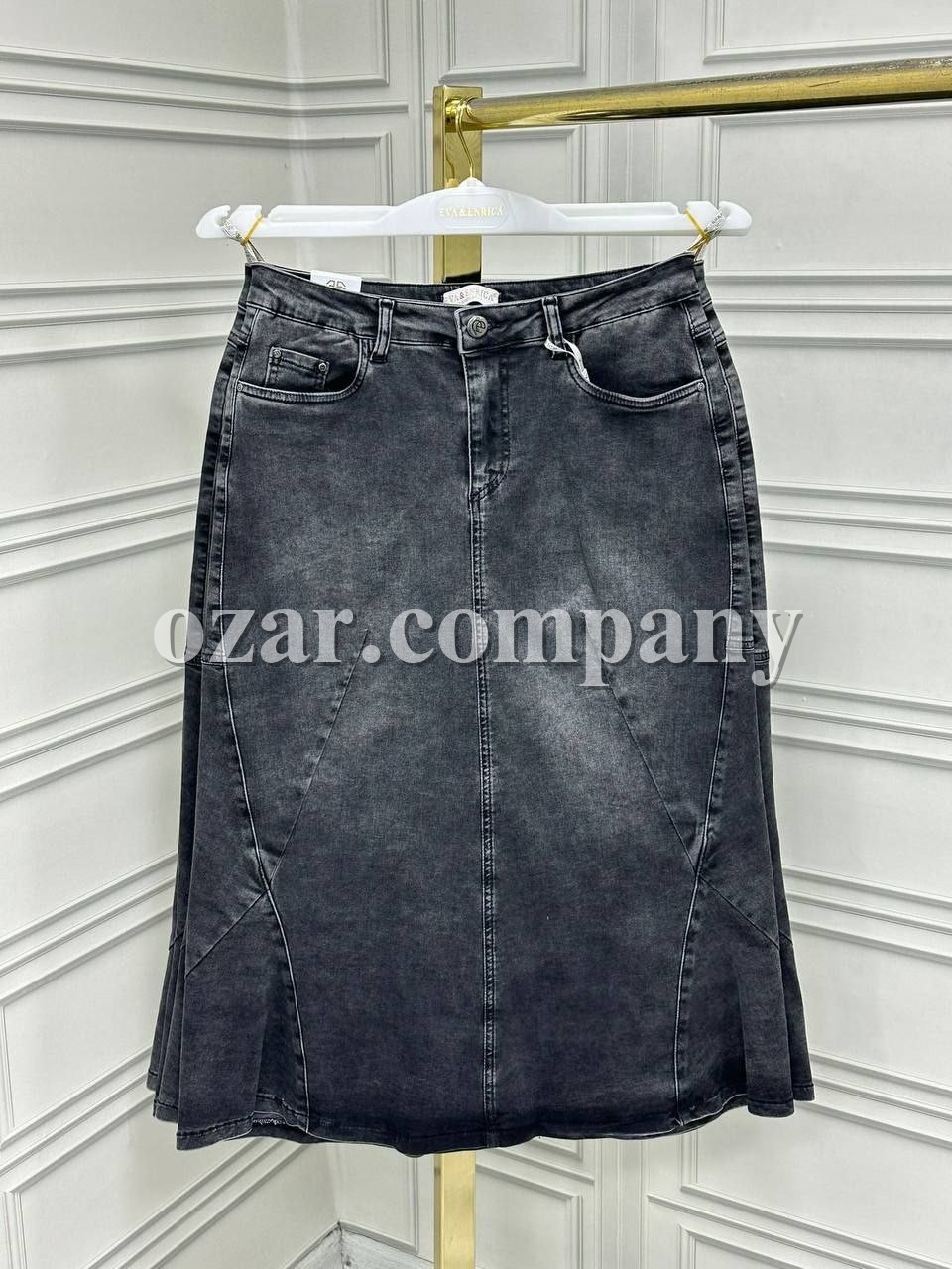 Женская Джинсовая Юбка Eva Enrica (Большие размеры)