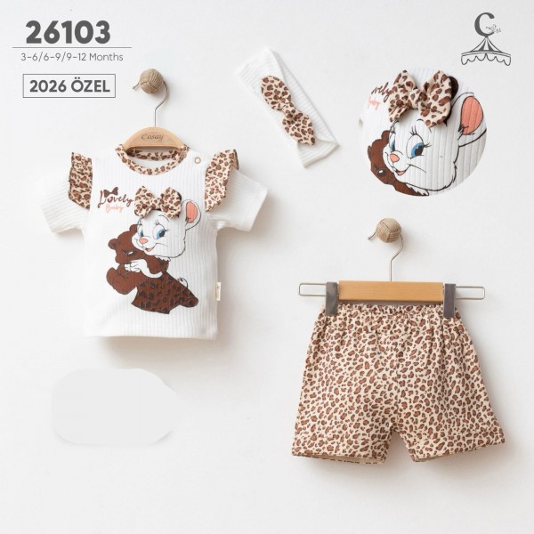 Костюм Для Девочки Cosay (3-6/6-9/9-12мес.)