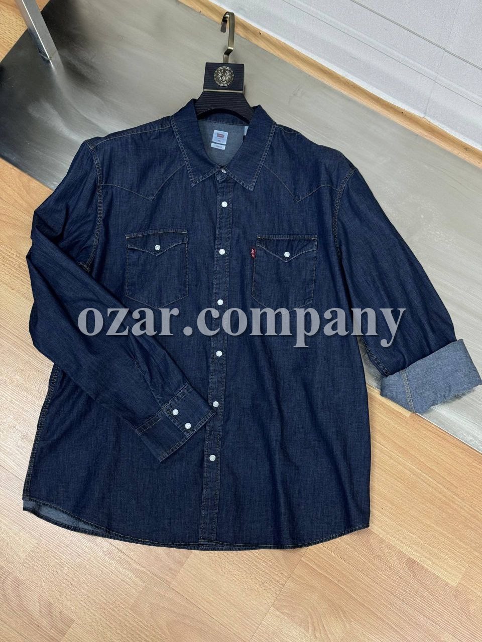 Мужская Джинсовая Рубашка Levis