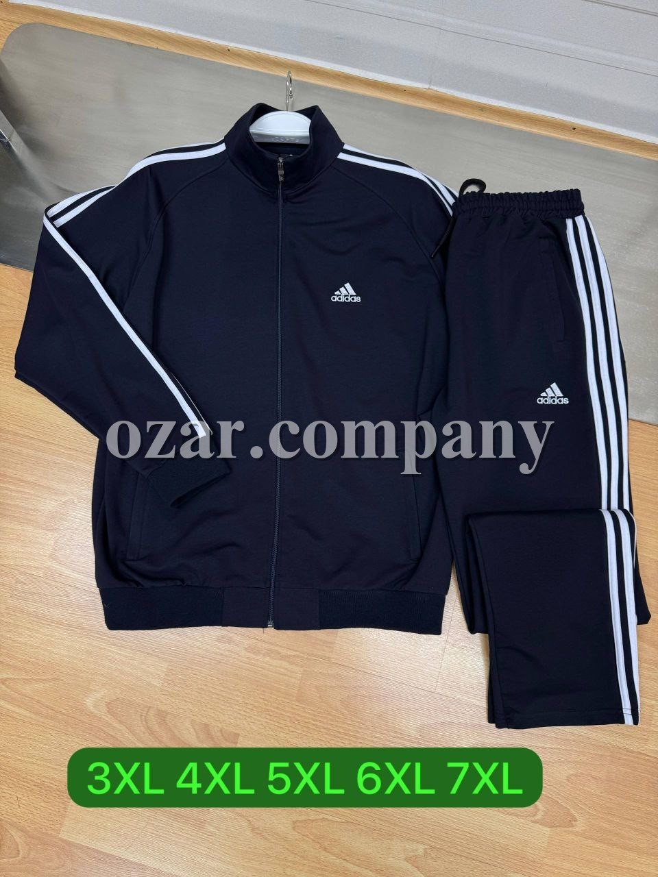 Мужской Спортивный Костюм Adidas (Большие размеры)