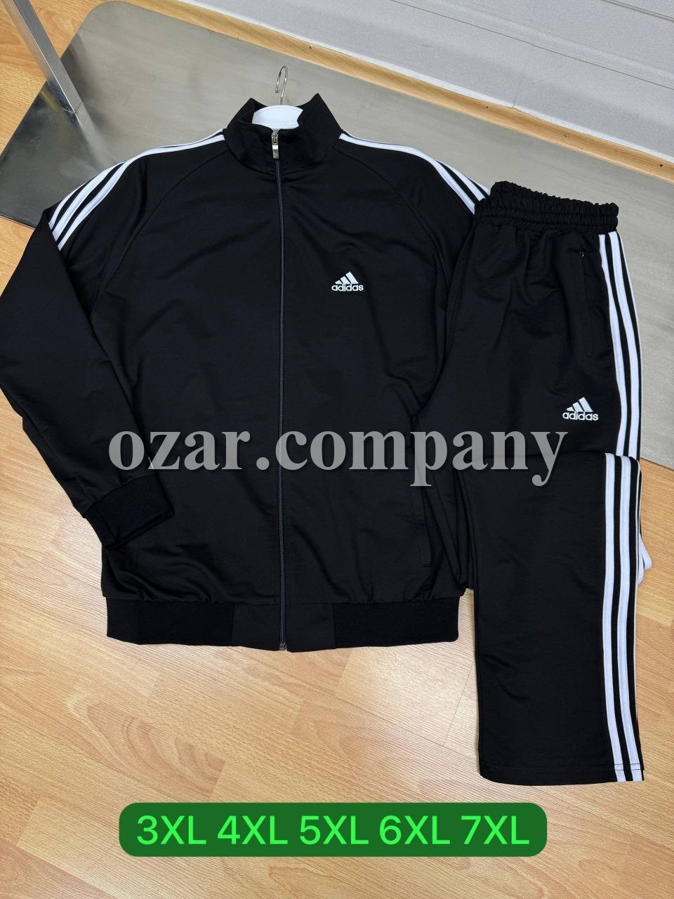 Мужской Спортивный Костюм Adidas (Большие размеры)