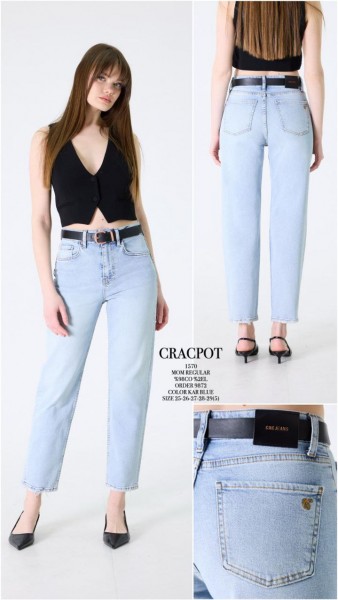 Женские Джинсы Cracpot 