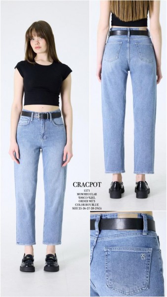 Женские Джинсы Cracpot 