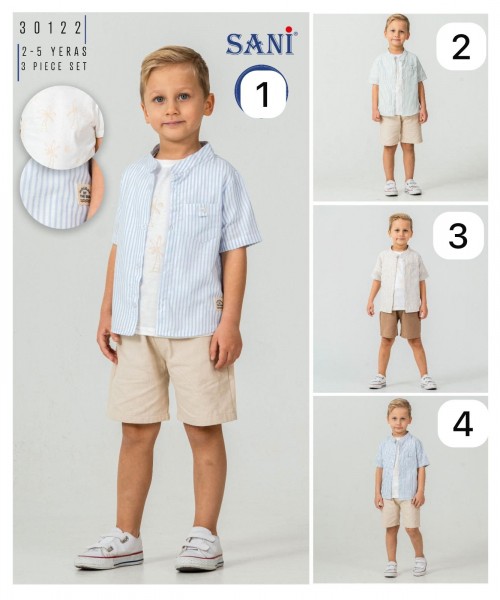 Костюм Тройка Для Мальчика Sani (2-3-4-5лет)