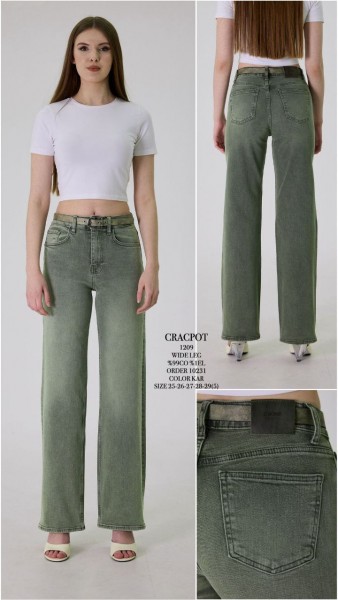 Женские Джинсы Cracpot 