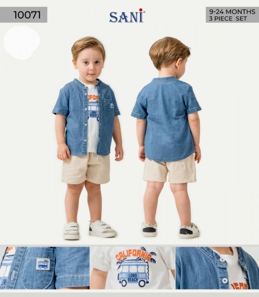 Костюм Тройка Для Мальчика Sani (9-12-18-24мес.)