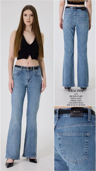 Женские Джинсы Cracpot 