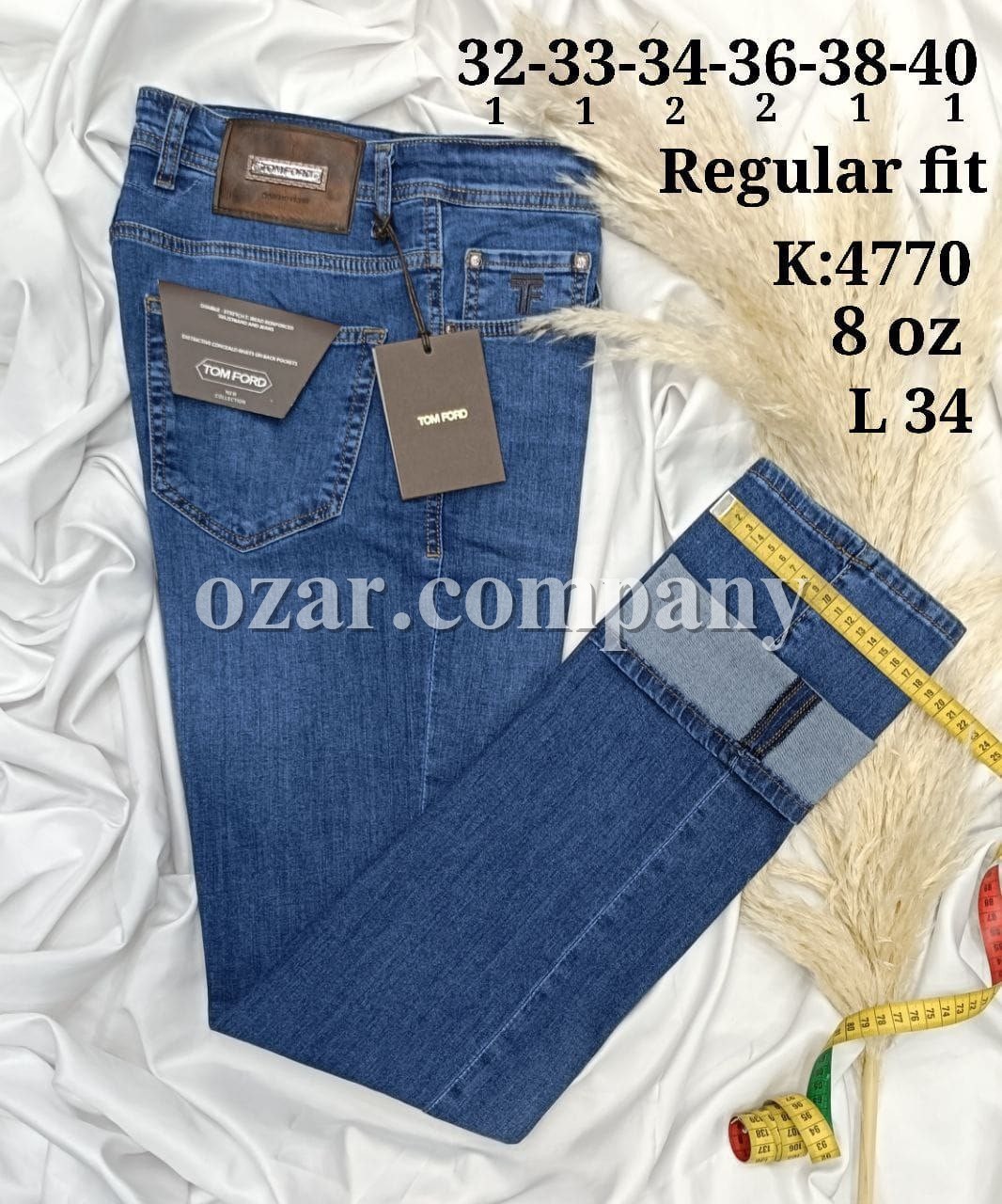 Мужские Джинсы Tom Ford