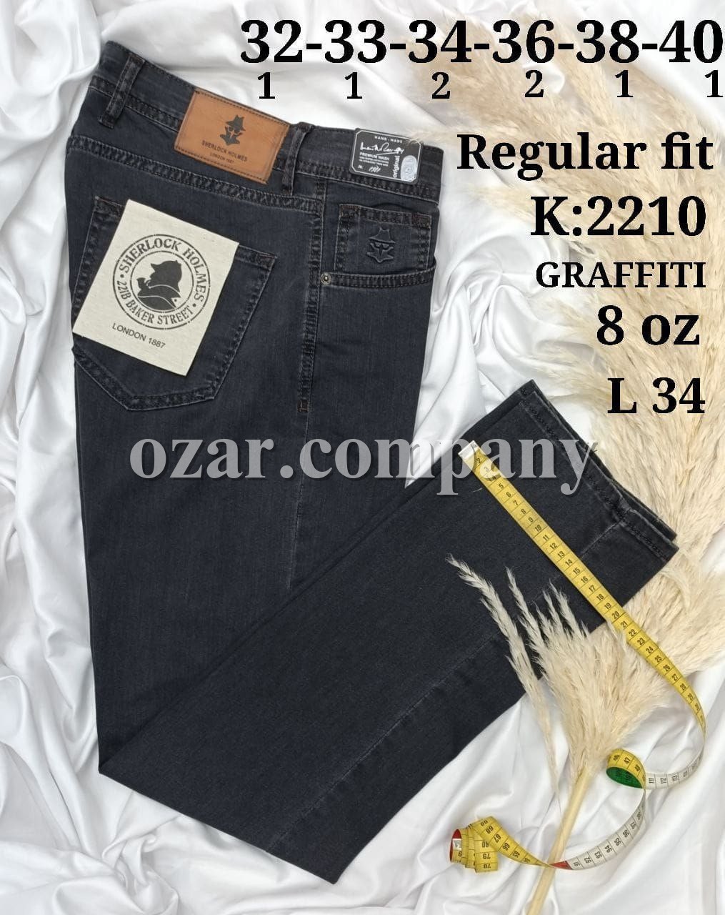 Мужские Джинсы Sherlock Holmes