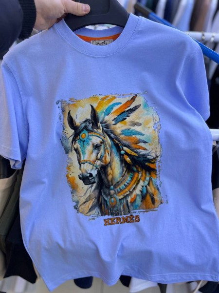 Мужская Футболка Hermes